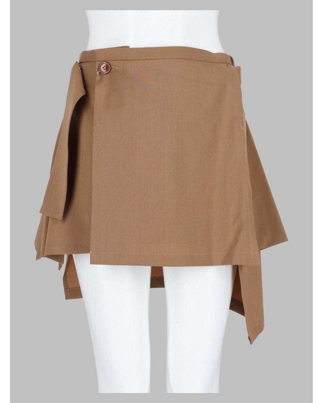 Vivienne Westwood Natural Designer-Inspired Skirt