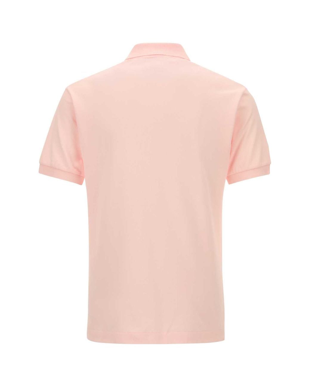 Lacoste Pink Pastel Piquet Polo Shirt