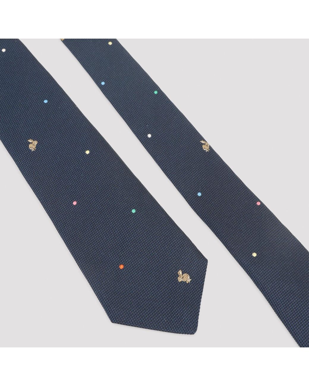 Paul Smith Blue Dot Rabbit Tie
