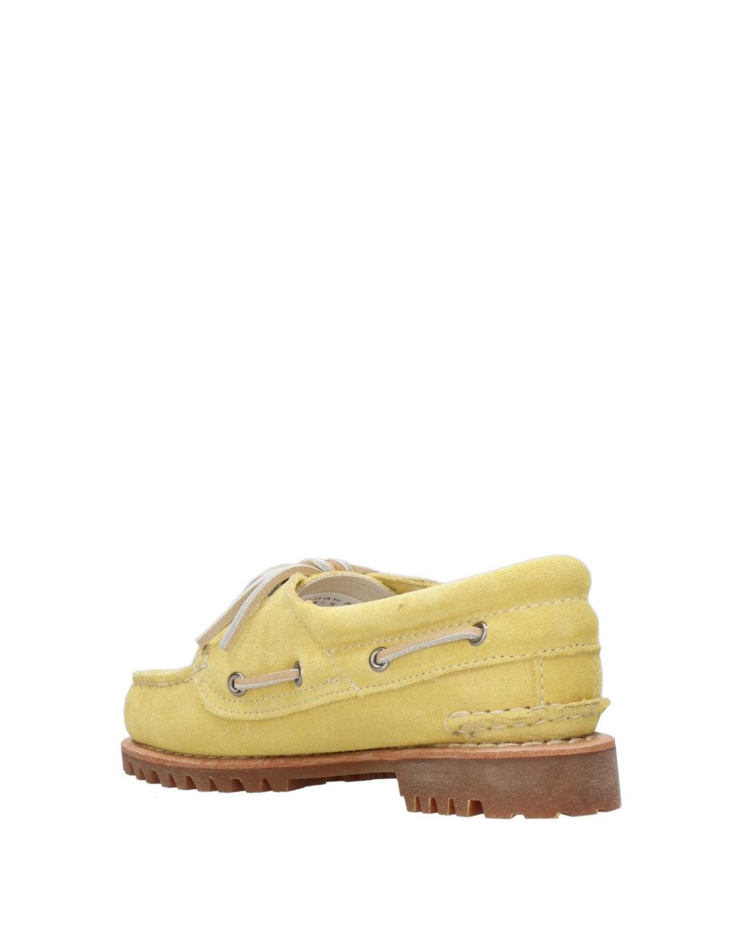 Timberland Yellow Flat Shoes