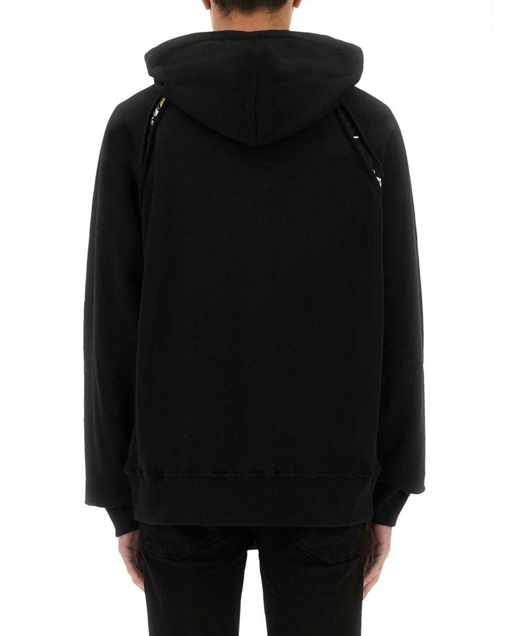 Versace Jeans Couture Black Hoodie for men