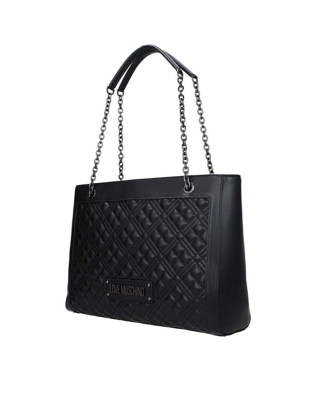 Love Moschino Black Shoulder Bags Polyurethane