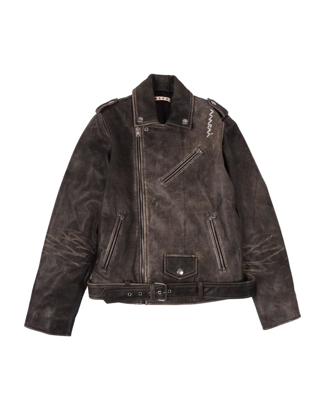 Marni Brown Mj171 U Giacca