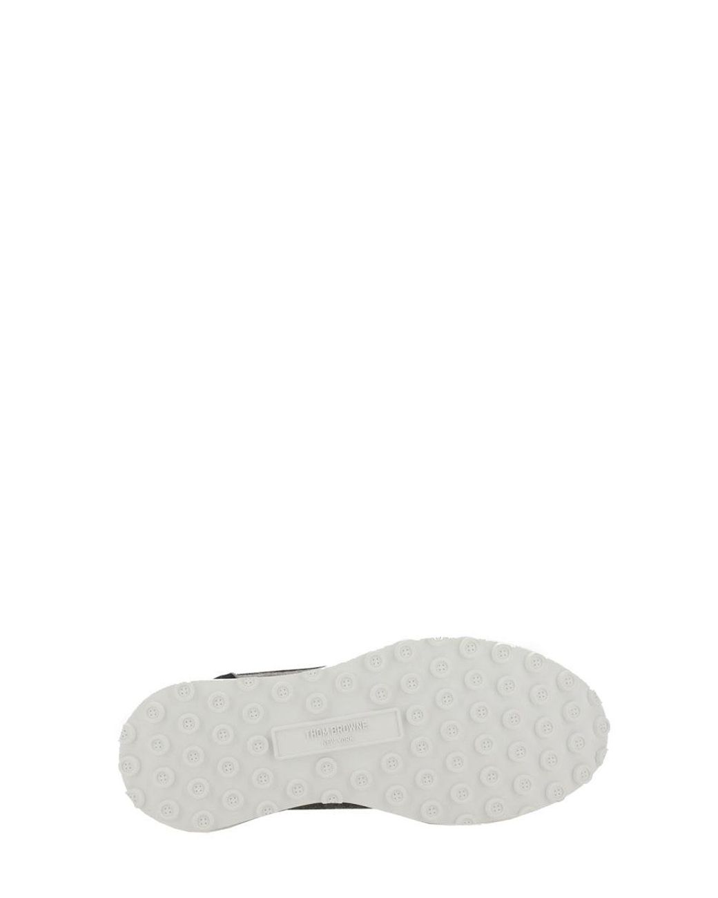Thom Browne White Tech Runner Sneaker for men