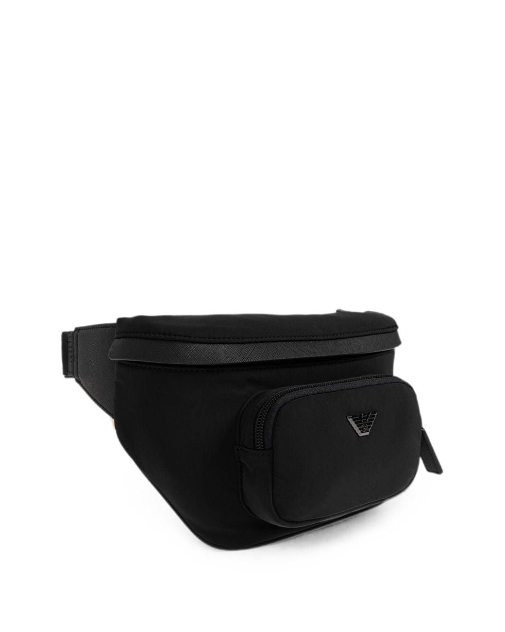 Emporio Armani Black Logo Belt Bag