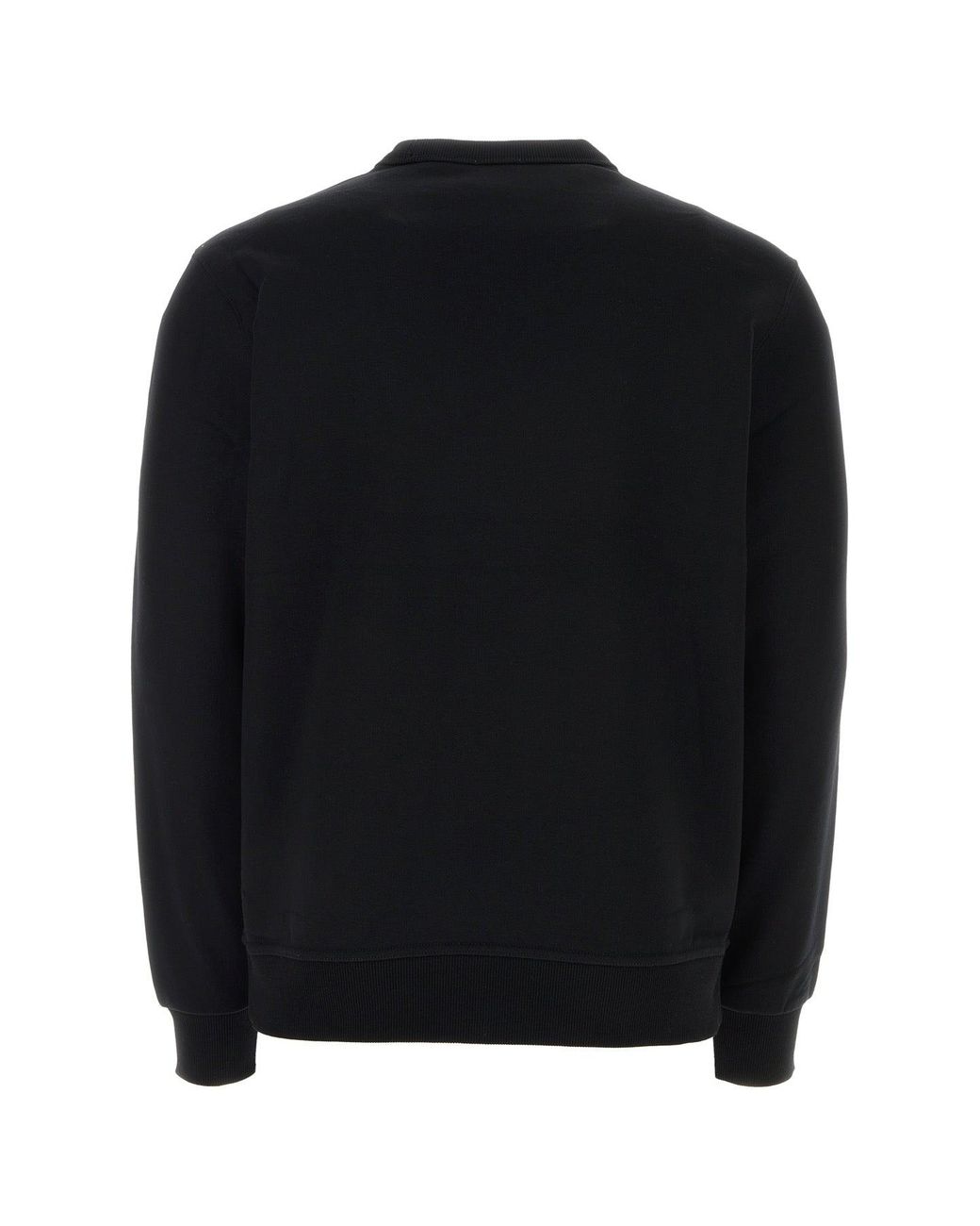 Burberry Black Stretch Cotton Oversize Sweater for men