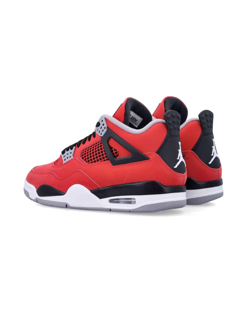 Nike Red Air Jordan 4 'Toro Bravo' Sneakers