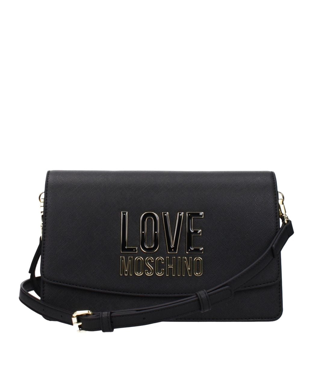 Love Moschino Black Shoulder Bags Polyurethane