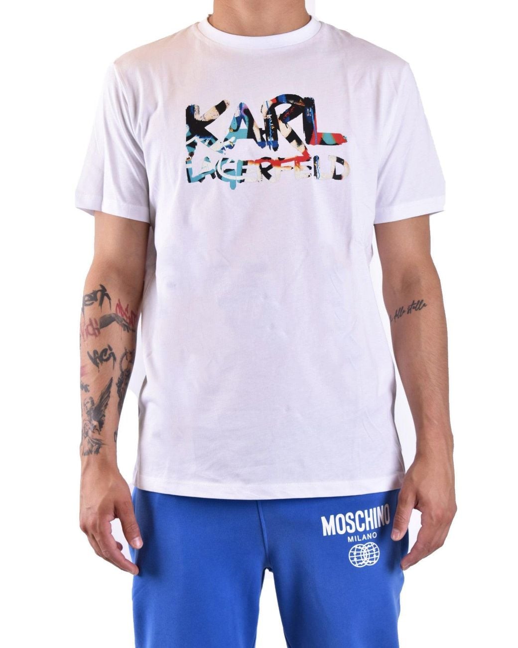 Karl Lagerfeld White T Shirt