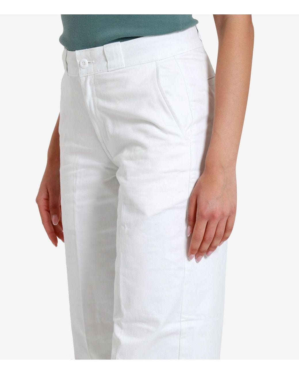 Dickies Broek Wit in het White