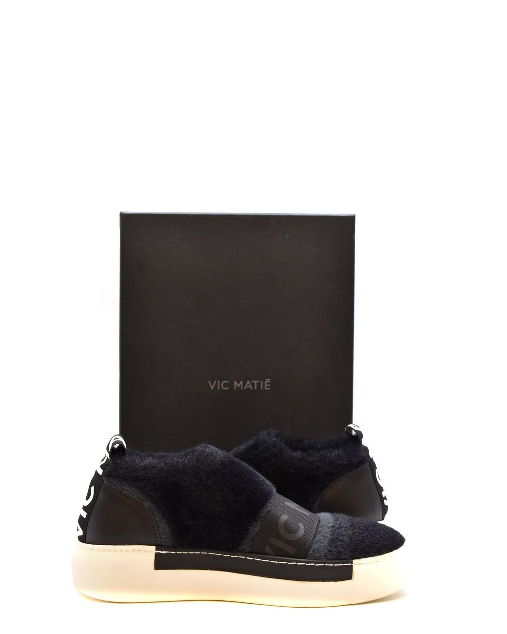 Vic Matié Black Sneakers