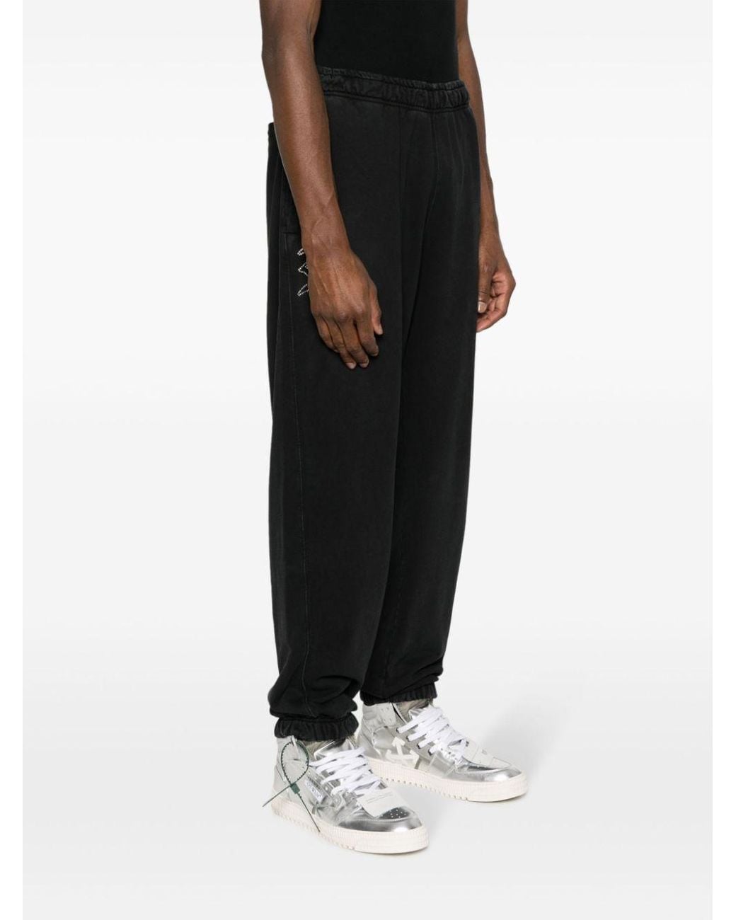 Paura Black Rasha Joggers for men