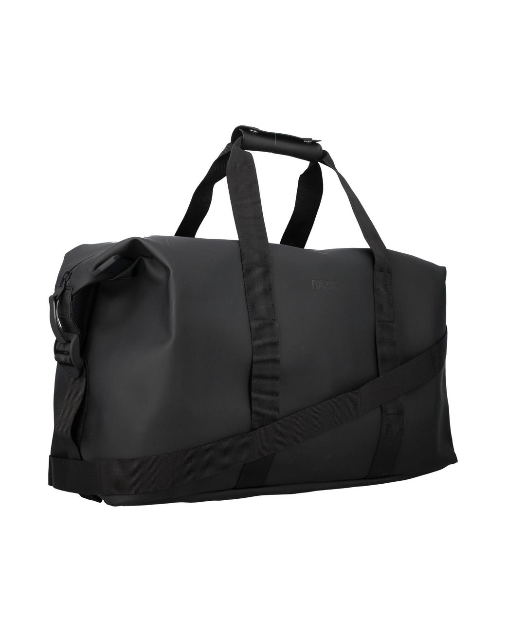 Rains Black Hilo Weekend Bag