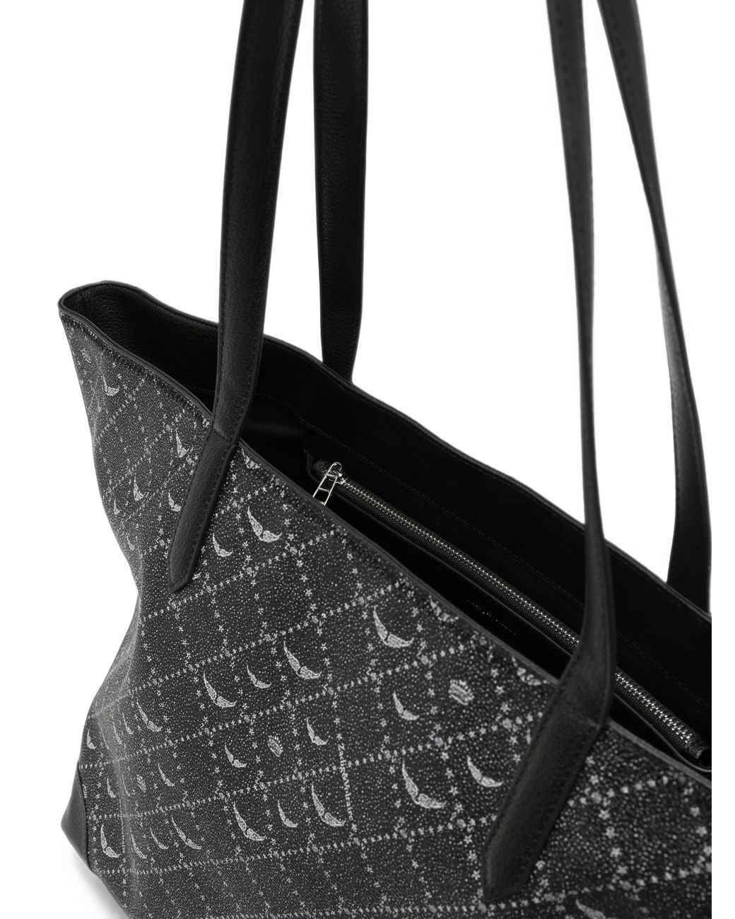 Zadig & Voltaire Black Z Shopper Xl Monogram