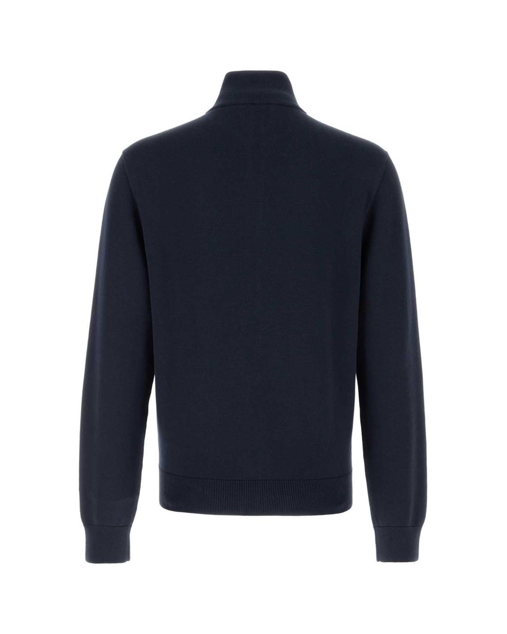 Versace Blue Solid Sweatshirt for men