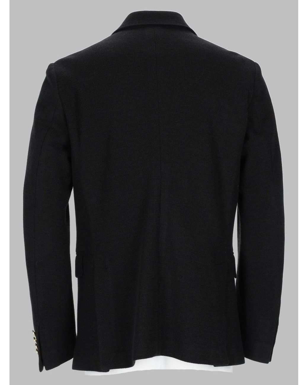 Colamarino Black Plated-Effect Jacket