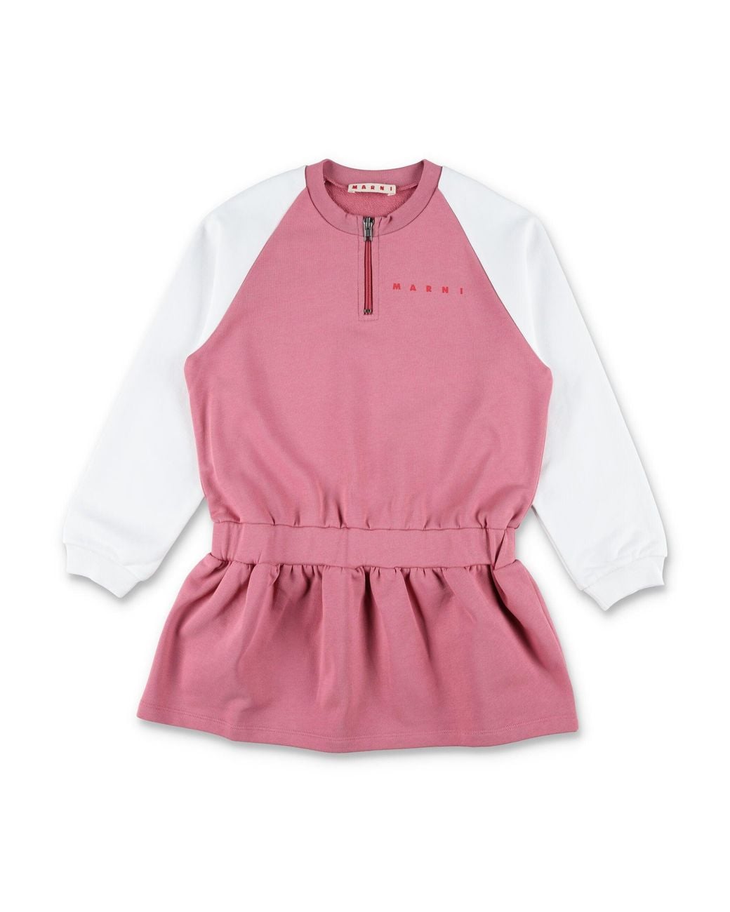 Marni Pink Girls' 100% Cotton Dress