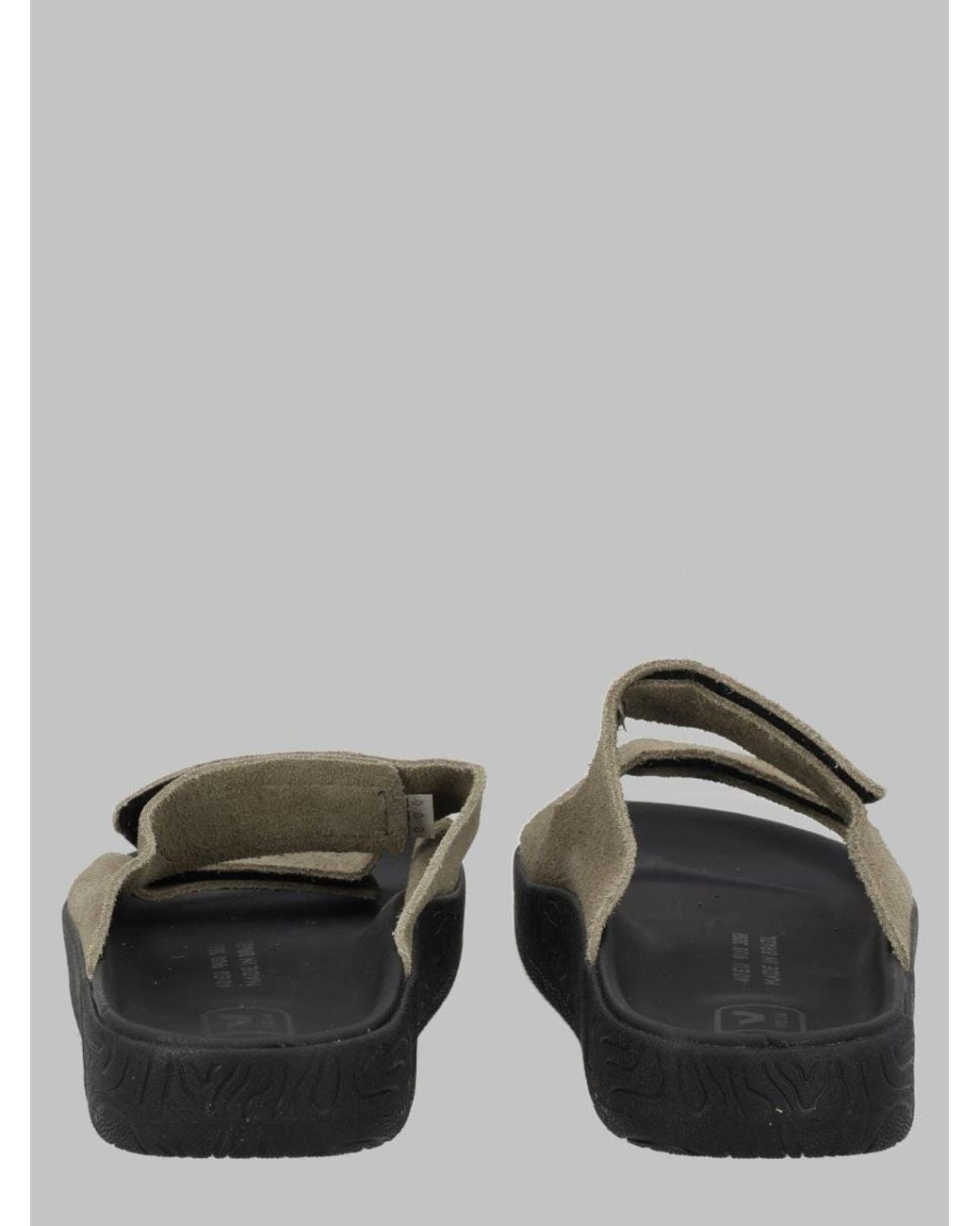 Veja Gray Sandal Etna Leather