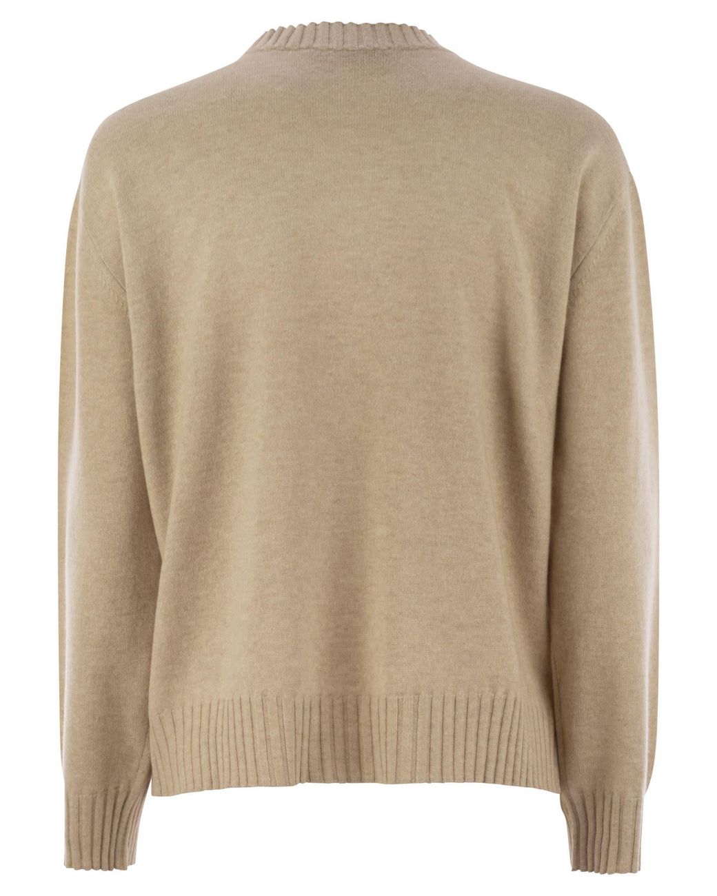 Fabiana Filippi Natural Platinum Crew-Neck Jumper