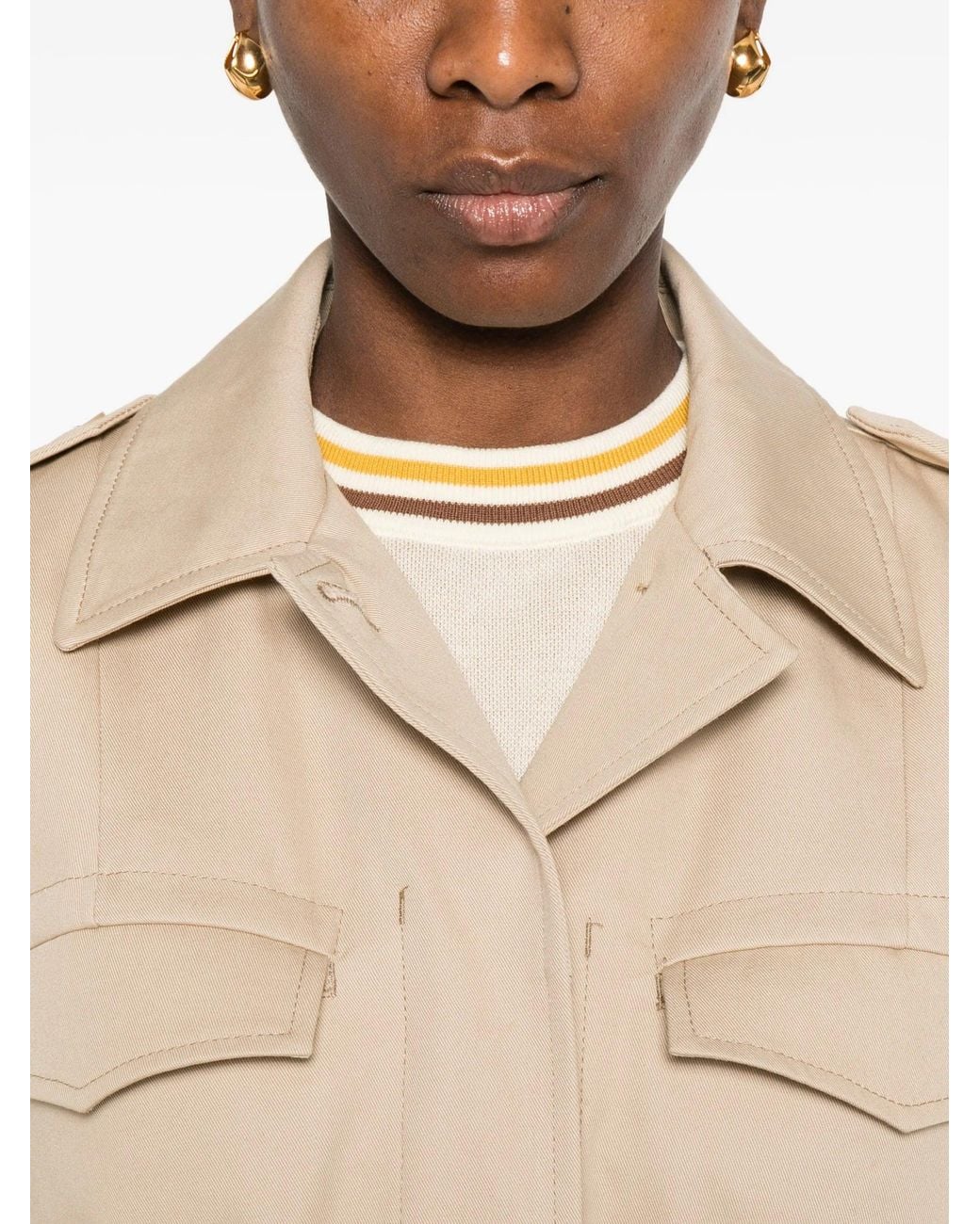 A.P.C. Natural Veste Ceintrée