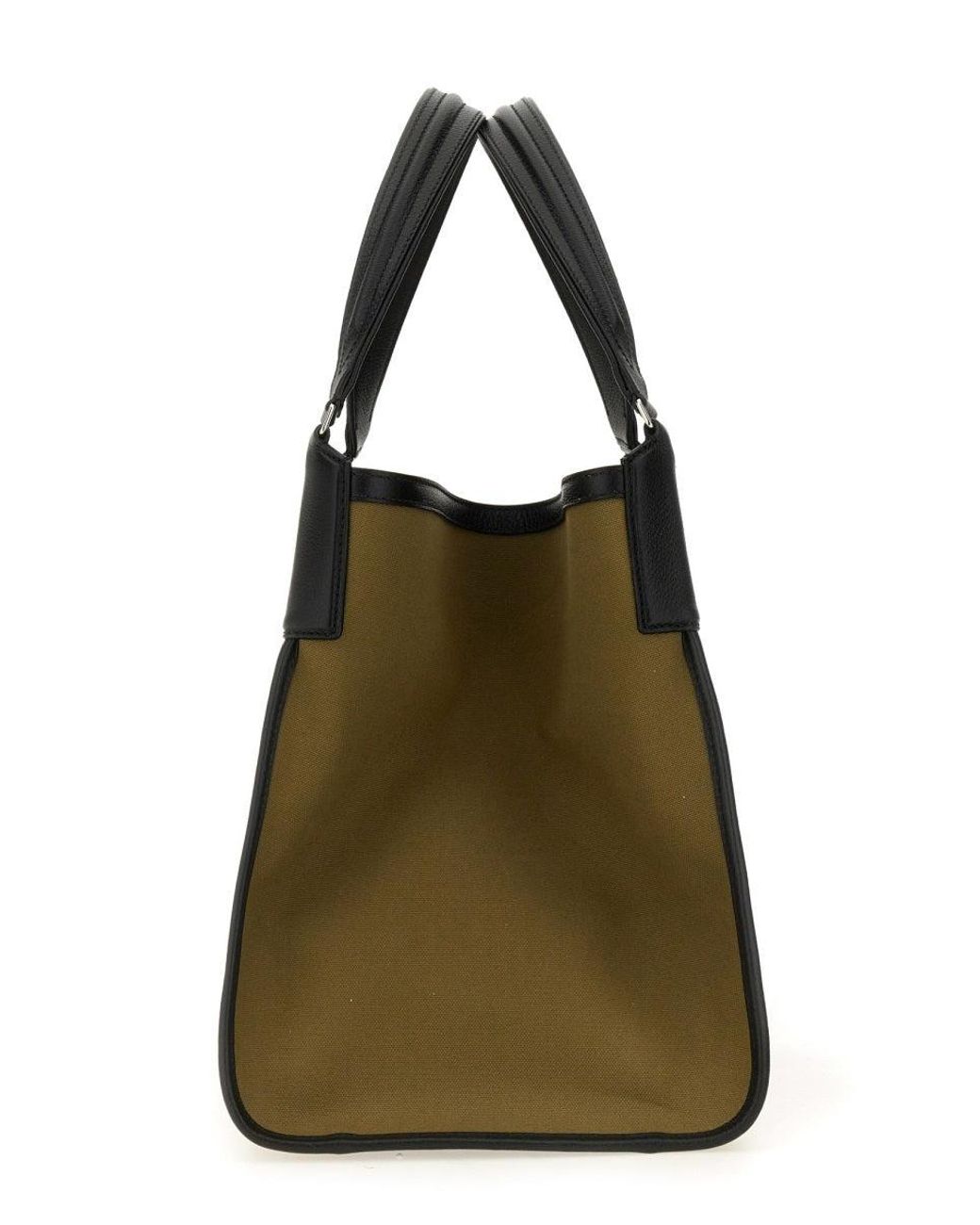 Bally Green Large Multi-Texture Handbag