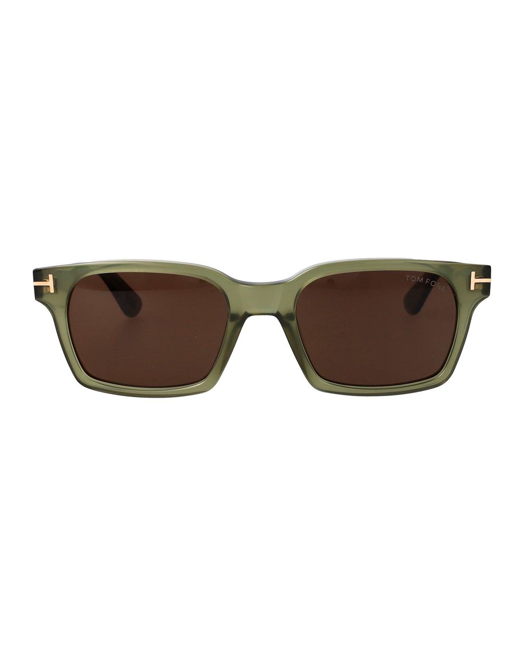 Tom Ford Brown Round Sunglasses Ft1403 96 E