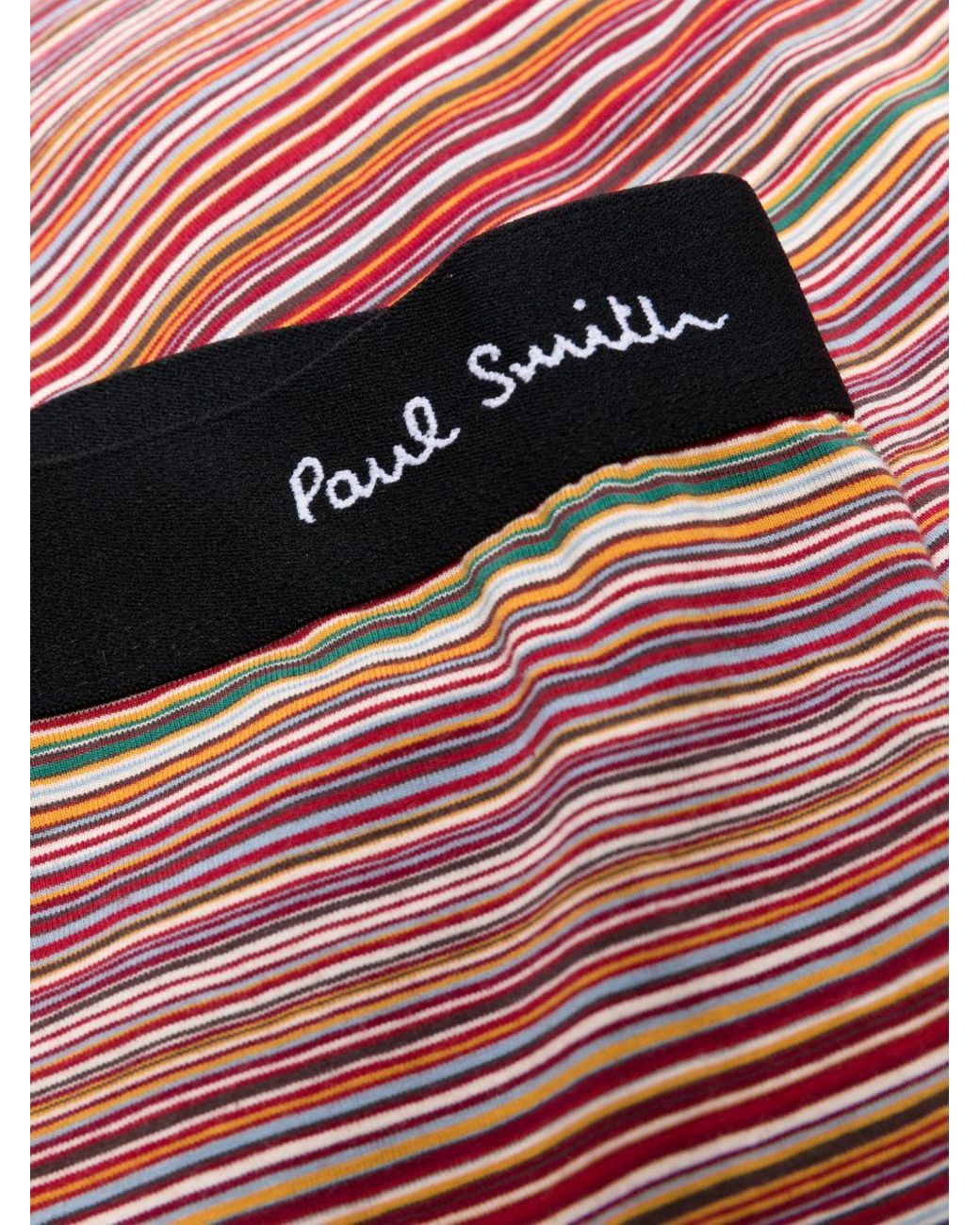 Paul Smith Multicolor Signature Stripe Cotton Trunks 3Pack