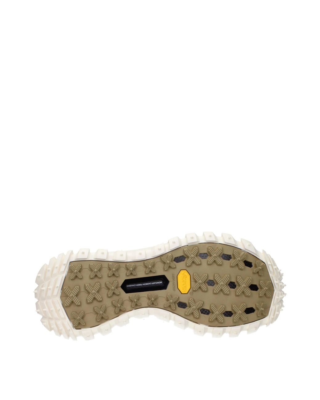 Moncler White Sneakers Trailgrip Fabric