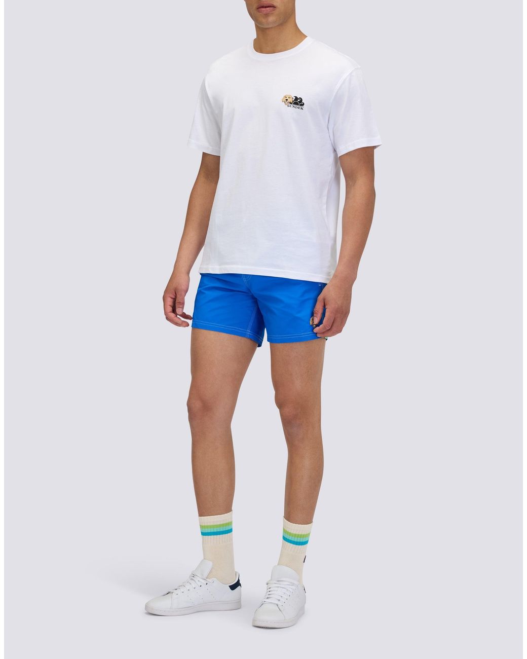 SUNDEK X PELO FOUNDATION White T Shirt for men