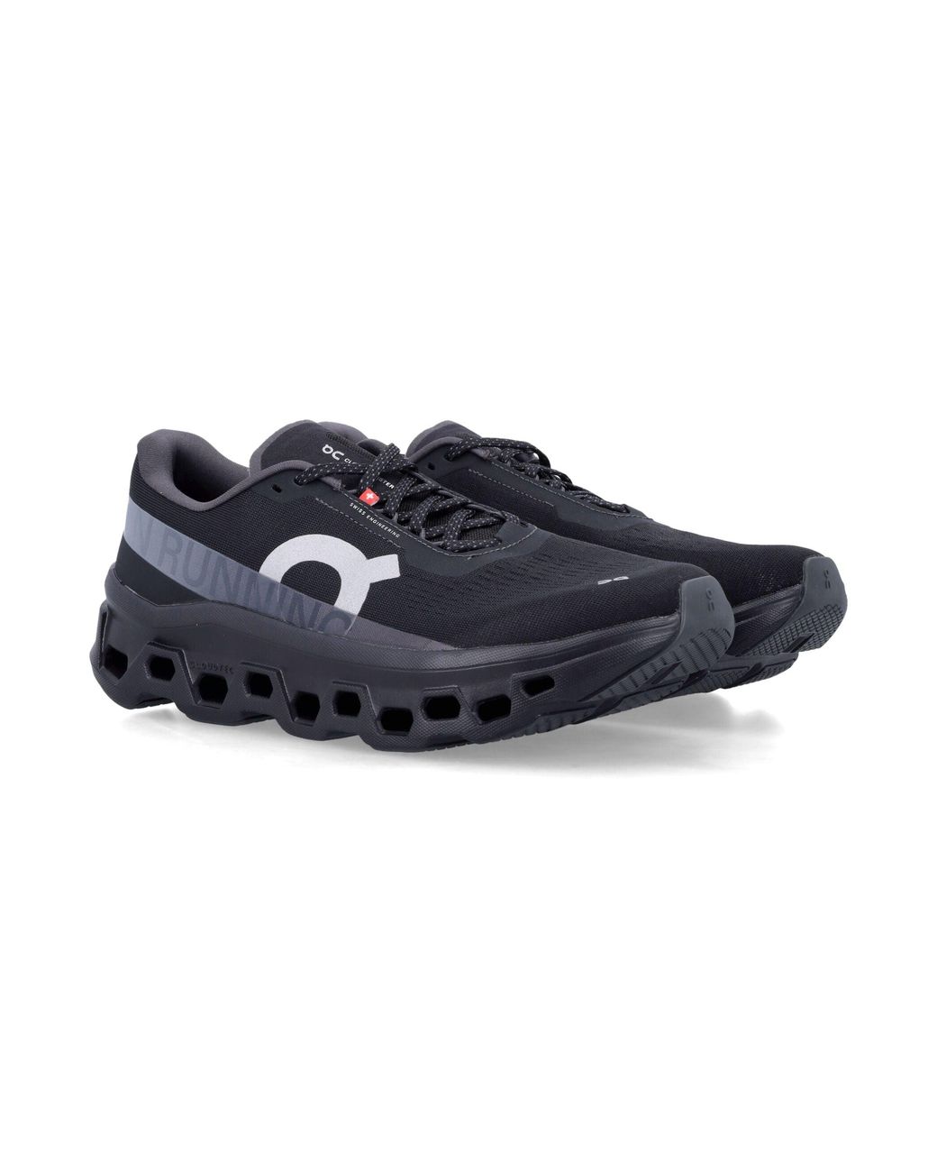 On Shoes Blue Mesh Cloudmonster 1 Sneakers