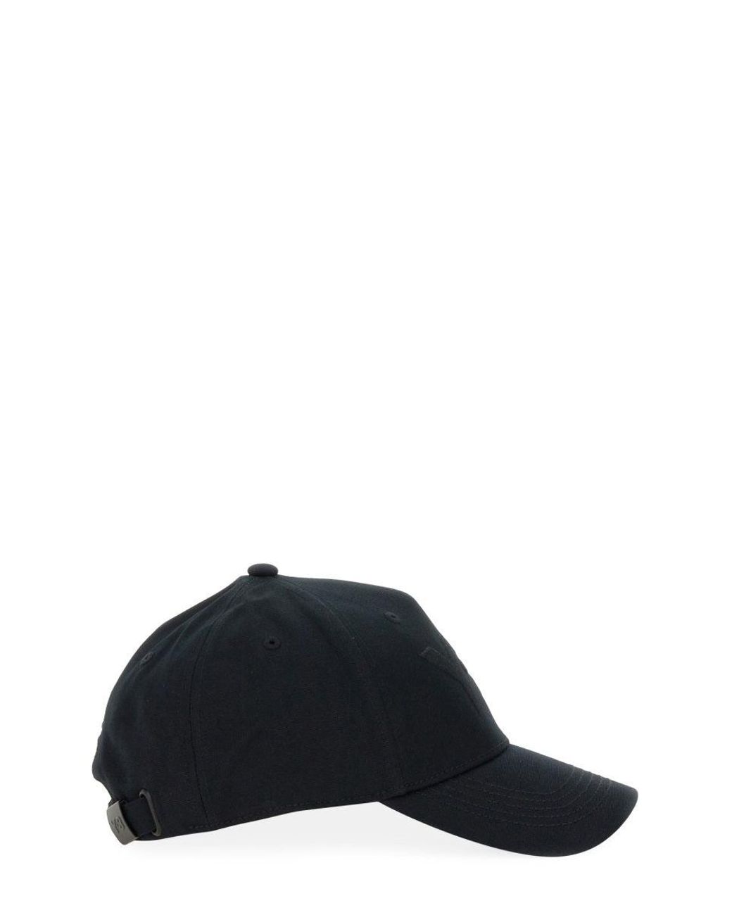 Y-3 Black 3 Hat With Logo