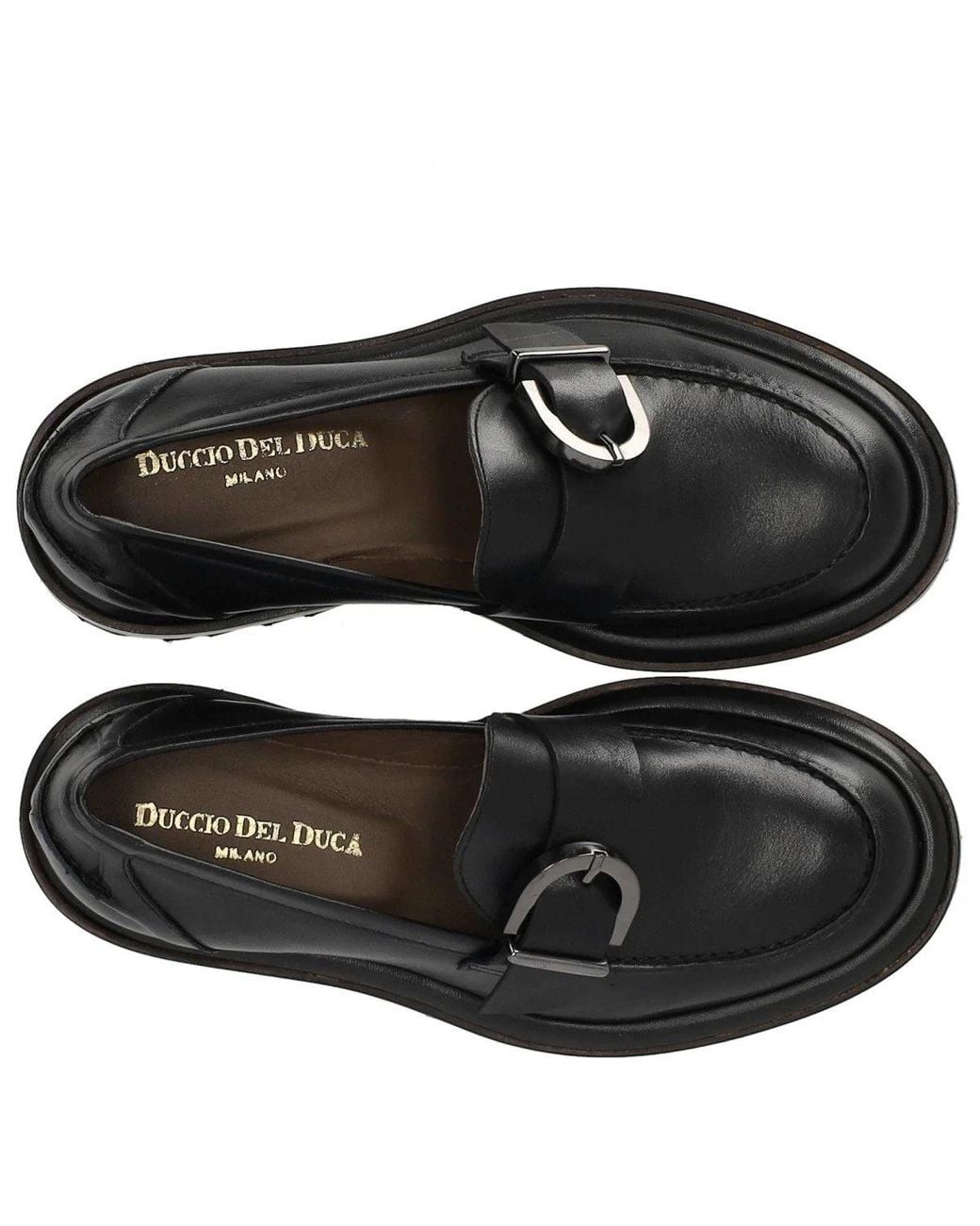 Duccio Del Duca Black Loafer