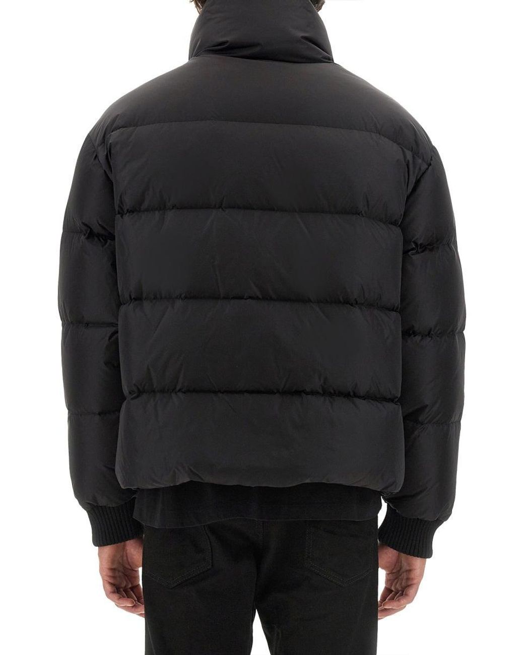 DSquared² Black Down Jacket With Logo