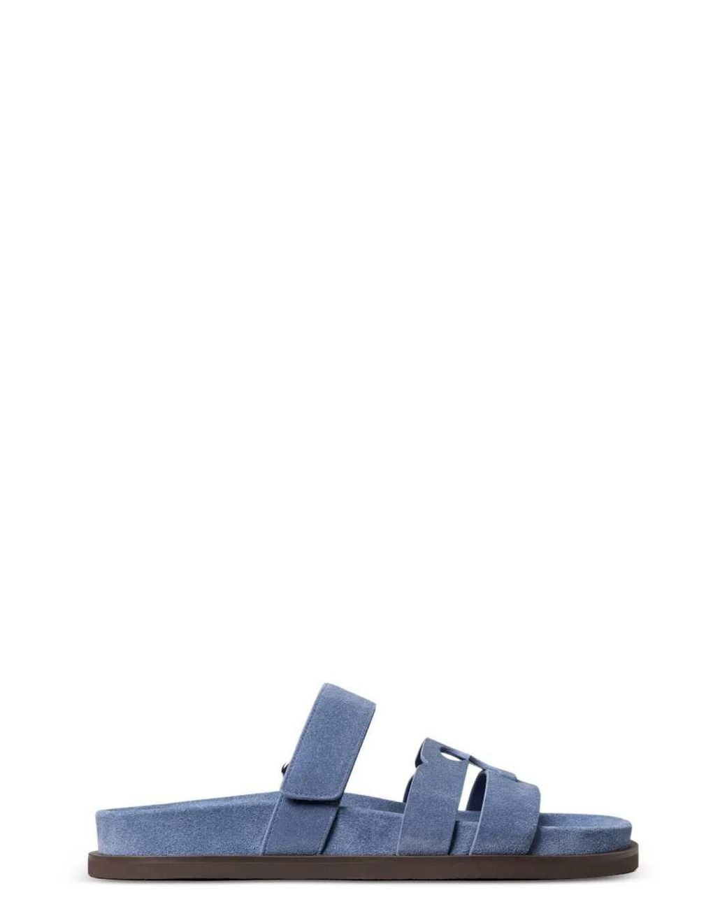 Tory Burch Blue Ines Sport Slides