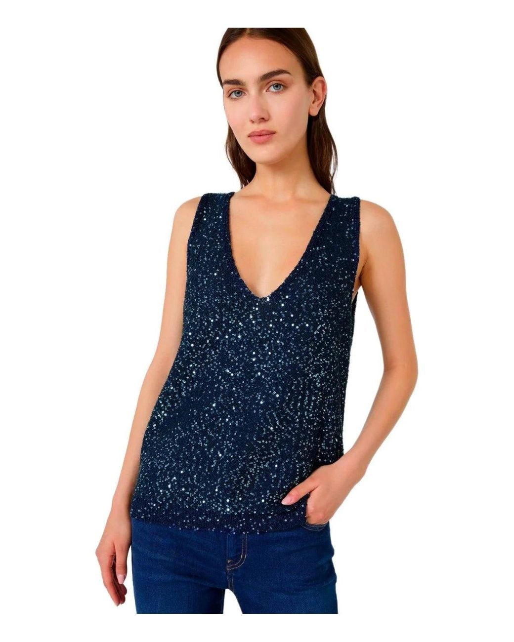 Weekend by Maxmara Blue Milord Top