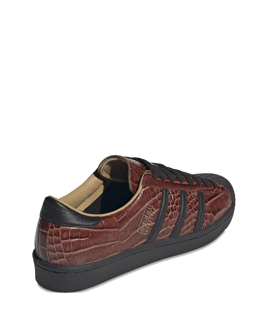 Adidas Originals Brown Superstar Vintage