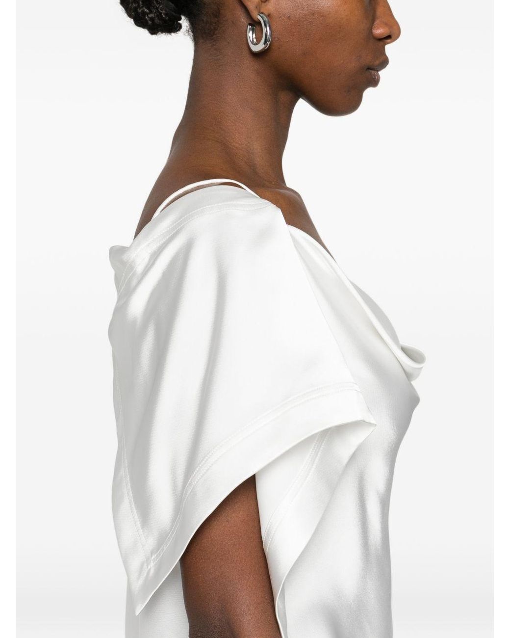 IRO White Thiana Long Dress