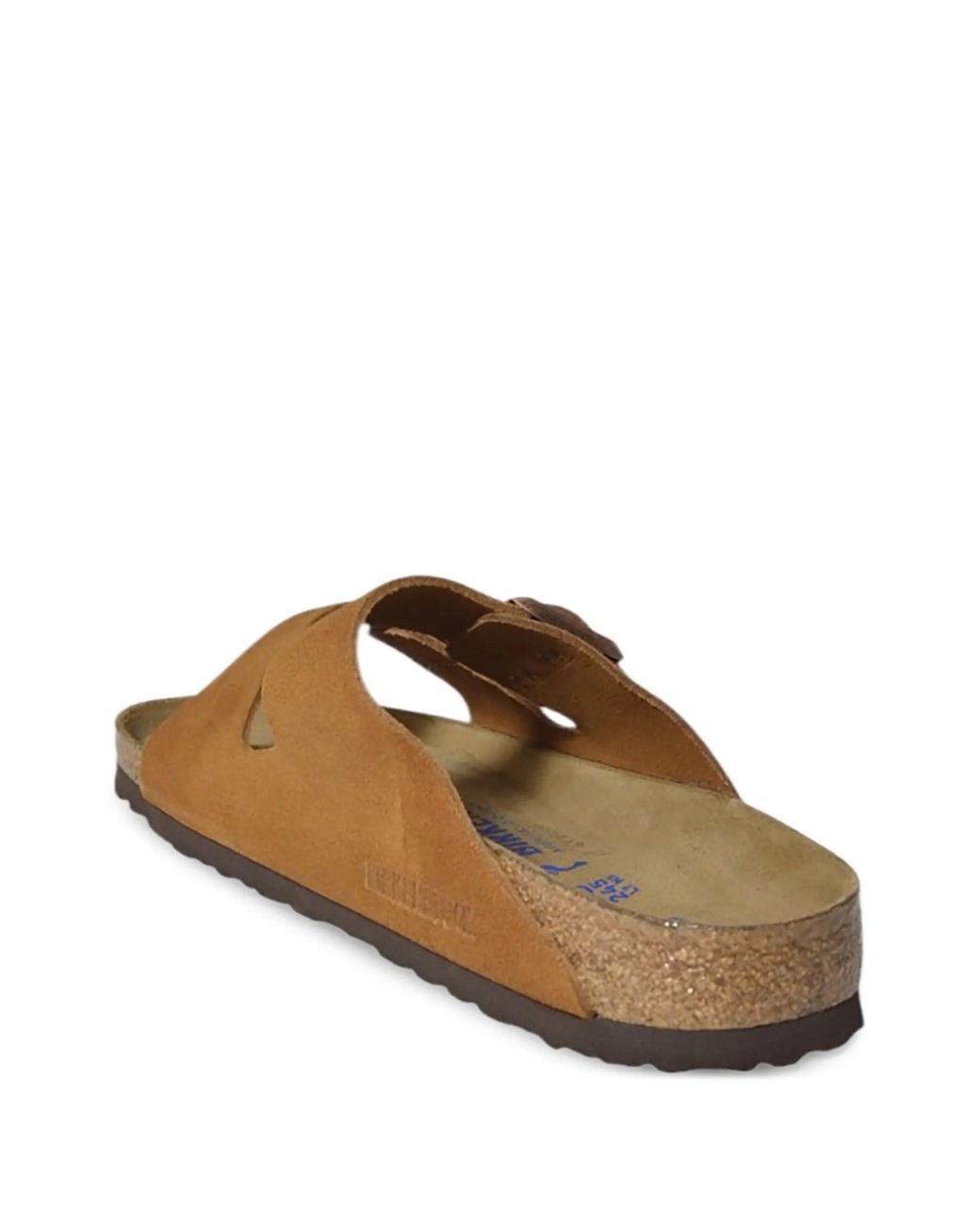 Birkenstock Brown Arizona Sfb Mink, Suede Leather