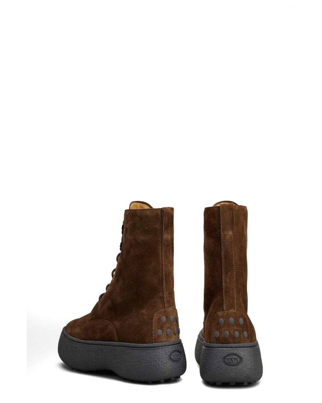 Tod's Bootie Bruin in het Brown voor heren