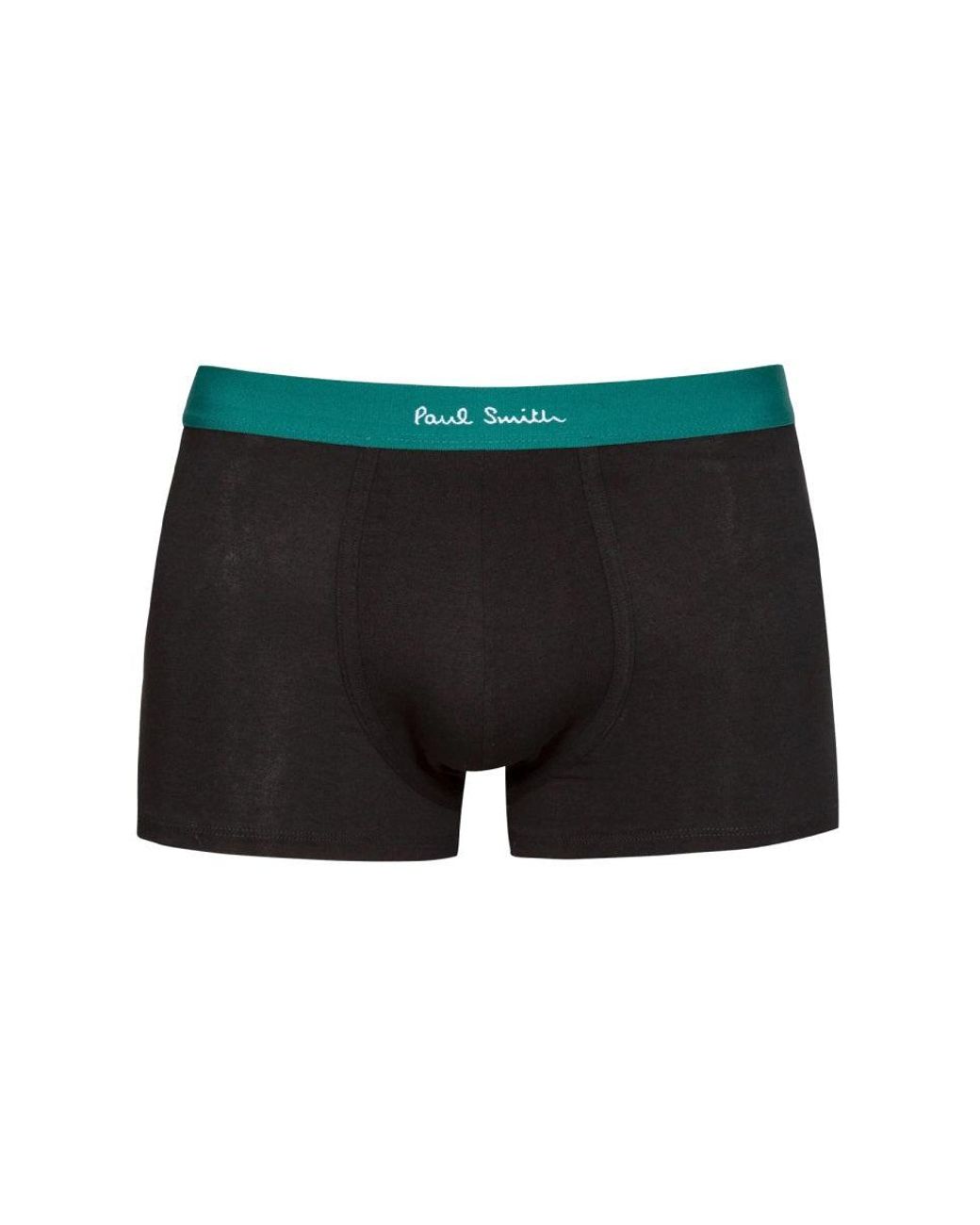Paul Smith Black 5 Pack Boxer Con Logo