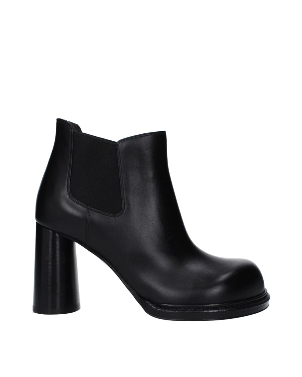 Bottega Veneta Black Stivaletti Donna Pelle Nero