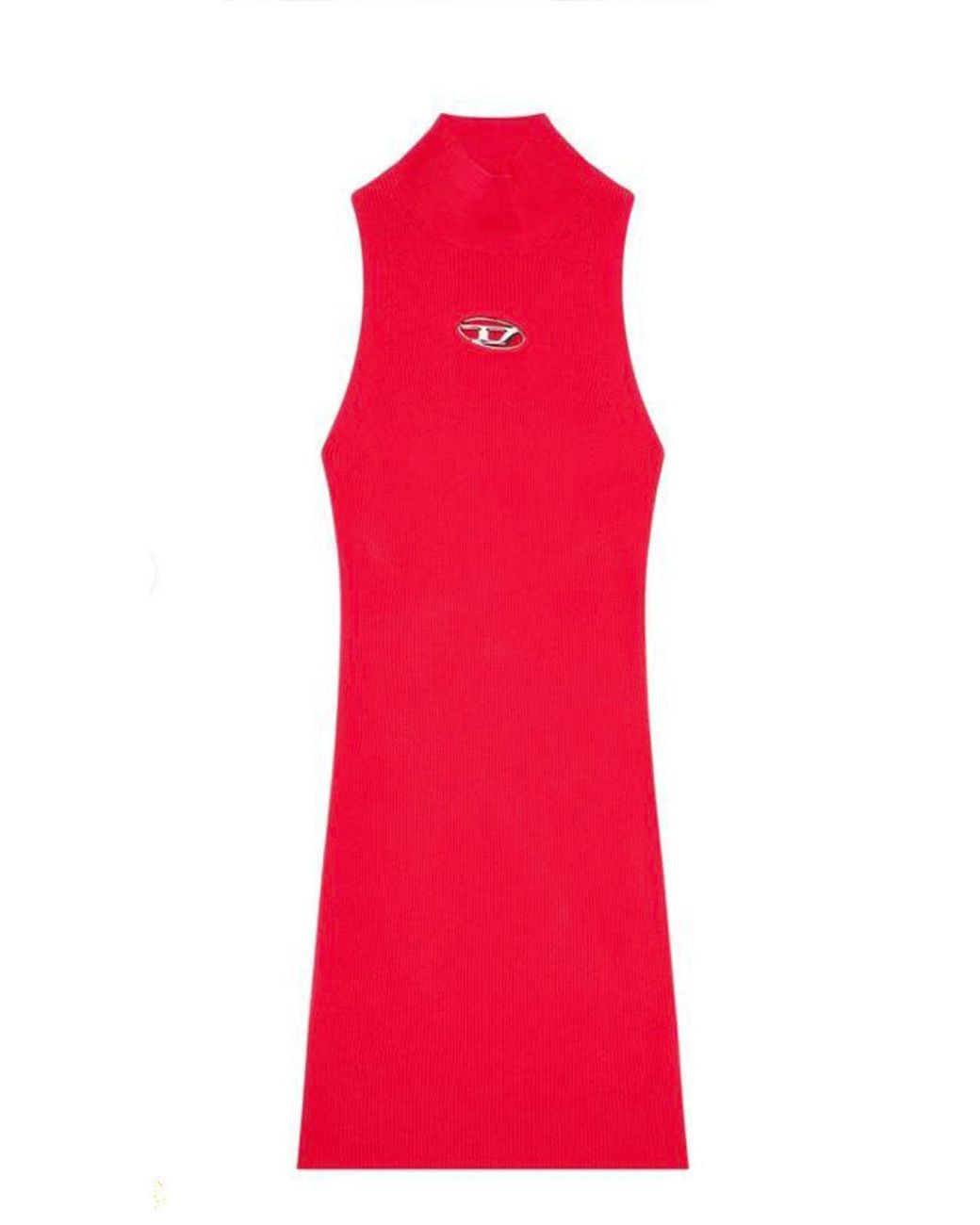 DIESEL Red Onervax Mini Dress