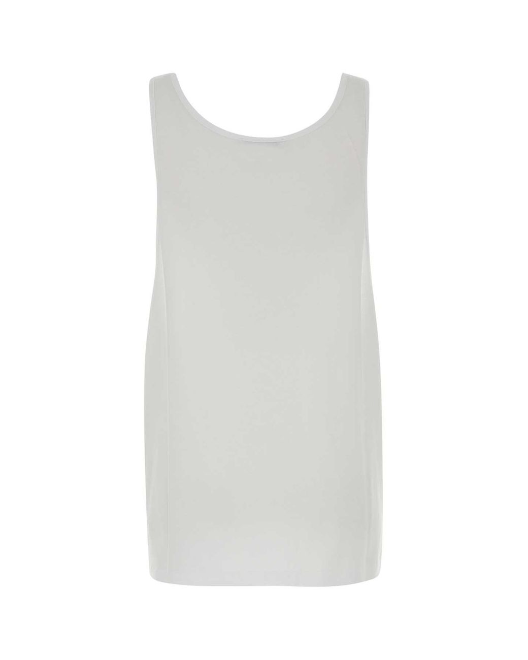Stella McCartney Gray Cotton Tank Top