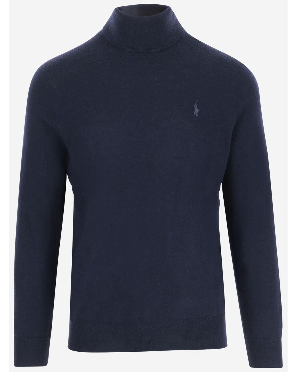 Polo Ralph Lauren Blue Sweater Merino Wool for men