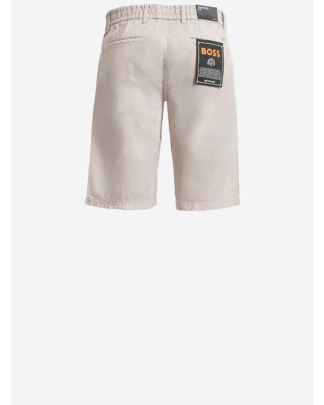 Boss Natural Stretch Cotton Pants for men
