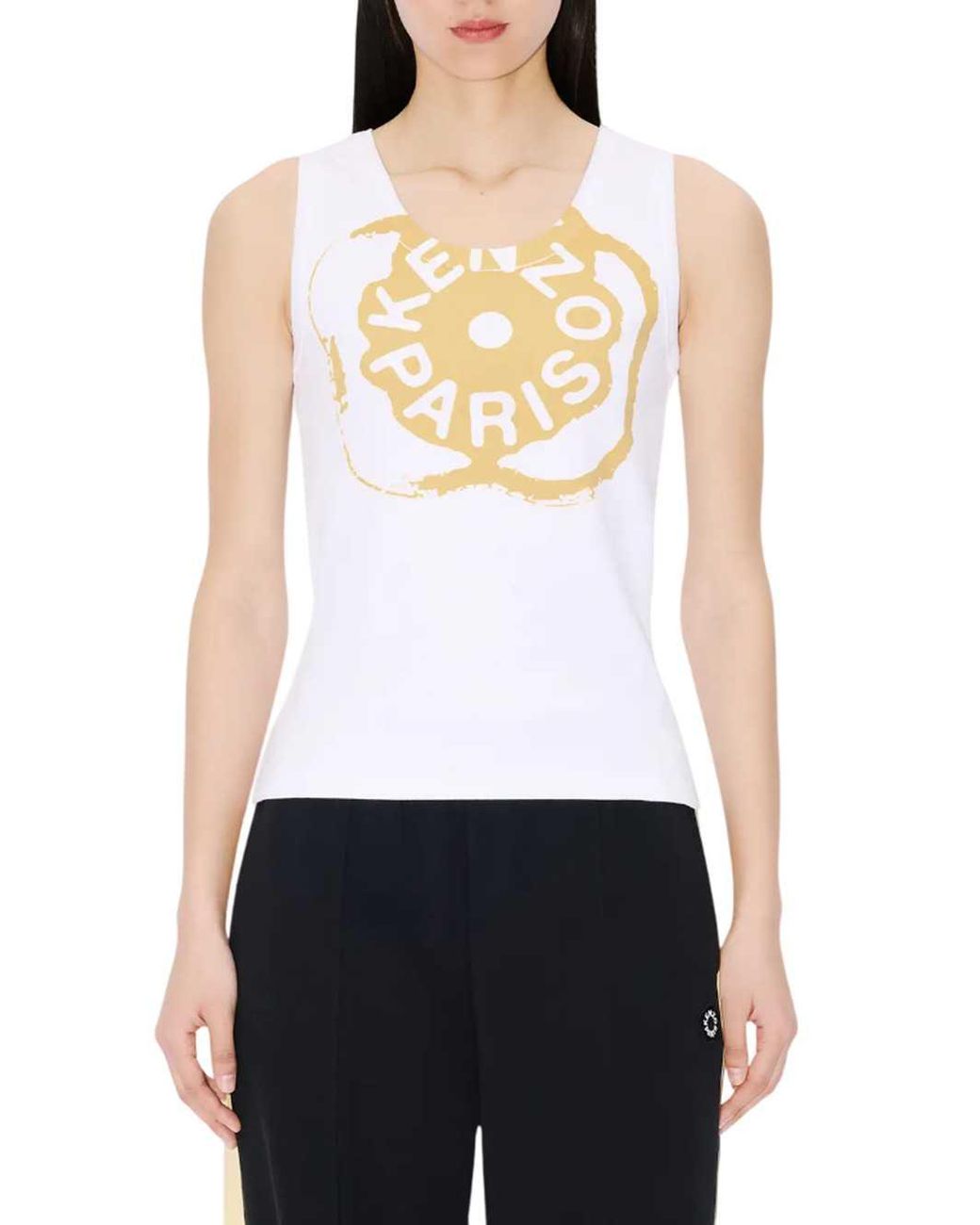 Débardeur côtelé Boke Flower 2.0 KENZO en coloris White