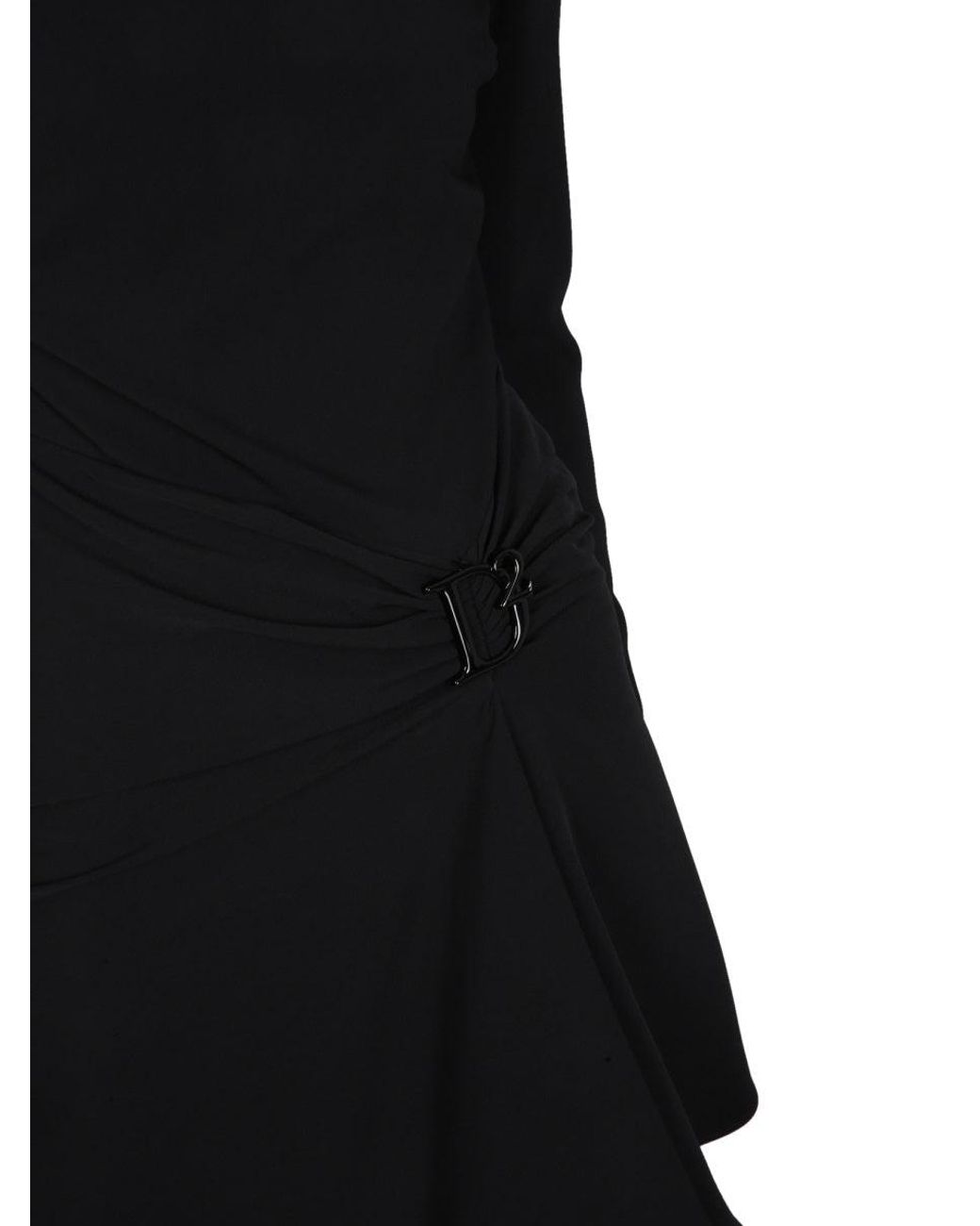 DSquared² Black Statement Dress
