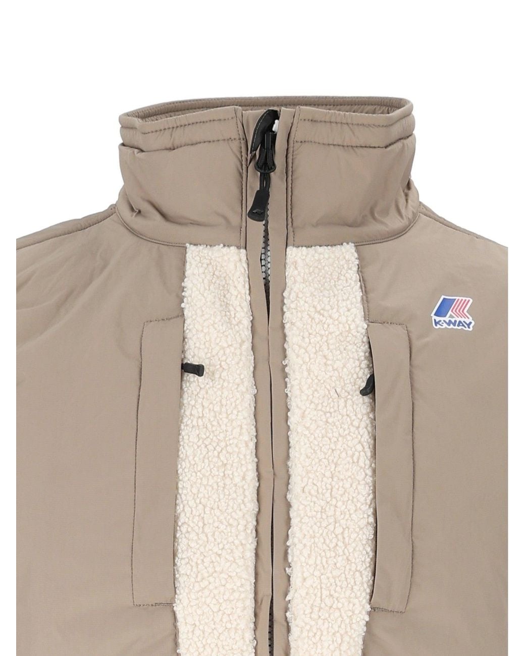 K-Way Natural Vital 4.0 Orsetto Fleece Vest for men