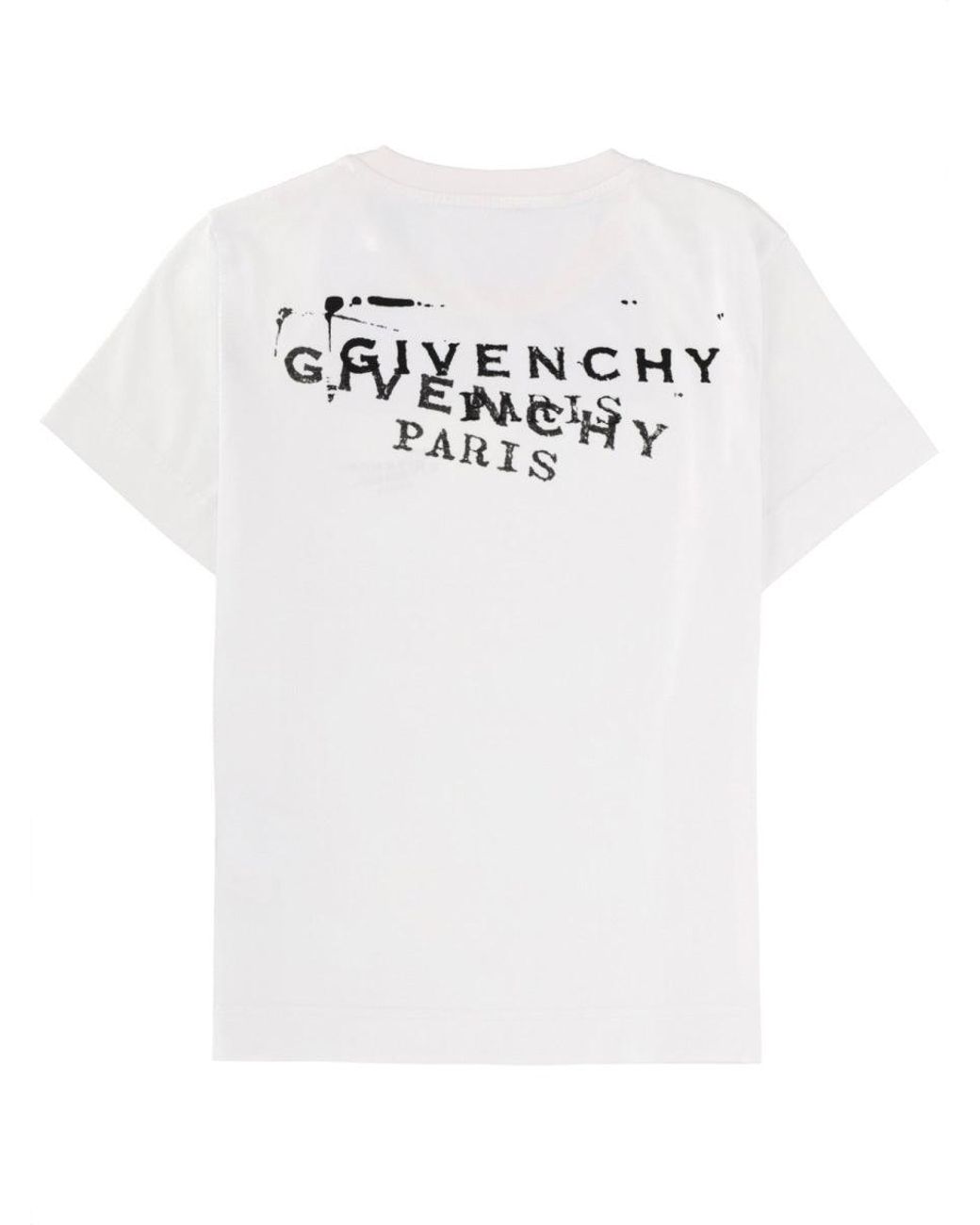 Givenchy White T-Shirt With Logo