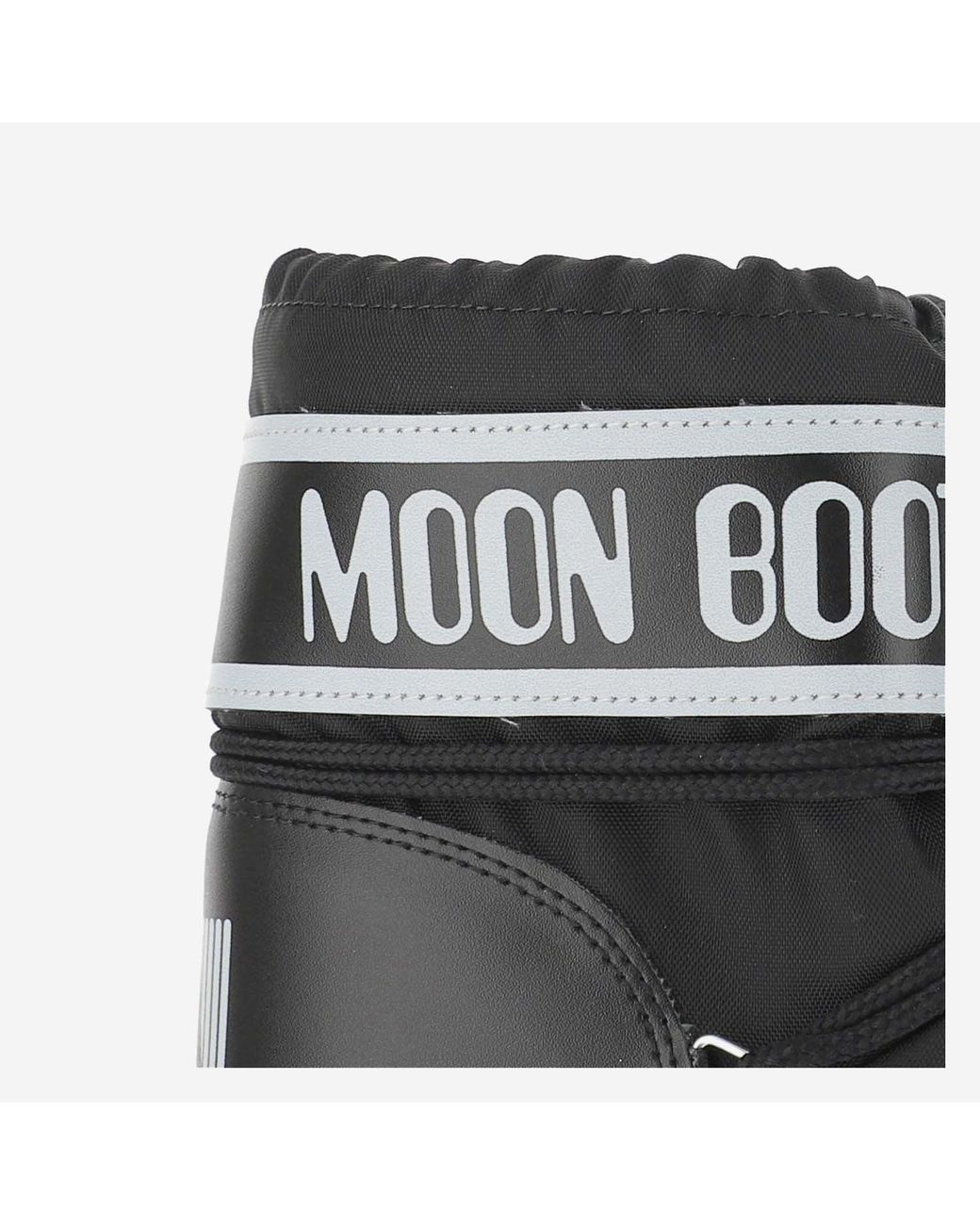Moon Boot Black Icon Low Ankle Boots